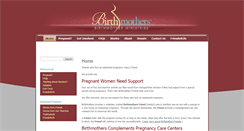 Desktop Screenshot of birthmotherministries.org